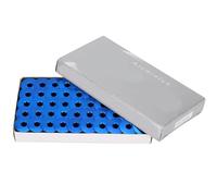 100pcs Aluminium Nähmaschine Spulen Ersatzteil für Nähmaschinen Robust und Praktisch Gelb, Bronze, Blau, Grün, Rot Nähen (Azul)