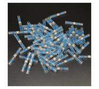 100PCS Assorted Insulated Seal Solder Sleeve Heat Shrink Wire Butt Connectors Splice Connector Soldering Terminals