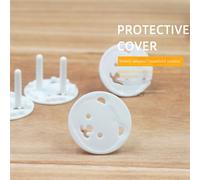 100Pcs Bear EU Power Socket Electrical Outlet Baby Child Safety Guard