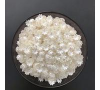 100pcs Cuentas de Acrílico ABS, Cuentas Espaciadoras de de Flores Pequeñas para Hacer Joyería DIY, Pulseras y Accesorios