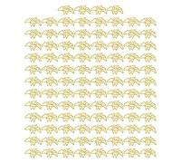 100pcs Cute Shape Paper Clips Proof Metal Small Decorative Paperclip for Books Notebooks Files Office Home Use