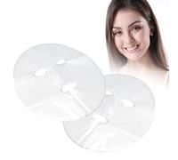 100pcs DIY Mascarilla Facial Película Conservadora Hoja De Papel Facial Desechable Mascarilla Facial Prevención De La Evaporación Retención De Humedad Spa Natural Cuidado De La Piel Mascarilla Facial