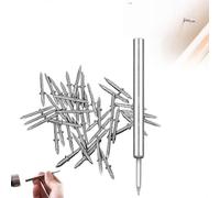 100pcs Double-headed Nails,skirting Line Without Marks Nail, Invisible Security Screws Zekai