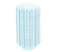 100PCS Estuches para magdalenas con forma de flor Tazas para hornear Forros para muffins de papel revestido 4,5x3 cm Alta temperatura 220 °C Surtido Púrpura Verde Rosa Azul cielo (Azul)