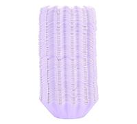 100PCS Estuches para magdalenas con forma de flor Tazas para hornear Forros para muffins de papel revestido 4,5x3 cm Alta temperatura 220 °C Surtido Púrpura Verde Rosa Azul cielo (Púrpura)