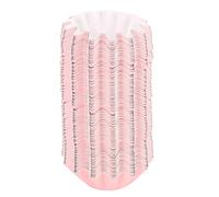 100PCS Estuches para magdalenas con forma de flor Tazas para hornear Forros para muffins de papel revestido 4,5x3 cm Alta temperatura 220 °C Surtido Púrpura Verde Rosa Azul cielo (Rosa)