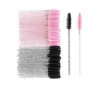 100pcs Eyelash Brushes, Disposable Mascara Brushes Wands Applicator, Eyebrow Lash Brushes