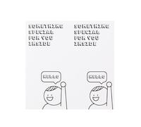 100PCS Gracias por apoyar a My Small Business Stickers Etiquetas de sellado hermosas Acuarela Pink Blue Gift Wrapping Party Gift-50pcs-5x10cm