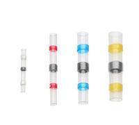 100pcs Heat Shrink Butt Tube Wire Connectors Terminals Waterproof Solder Seal Sleeve Wire Tube Connectors