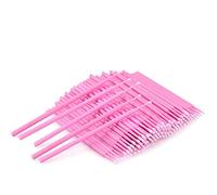 100Pcs Microcepillos Aplicadores, Microbrush Desechable para Extensiones de Pestañas, Micro Cepillos Varitas