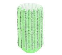 100PCS Moldes de Papel para Cupcakes en Forma de Flor, Multicolor, Resistente a 220℃, 4.5x3cm - Decoración Delicada Ideal para Cumpleaños y Fiestas (Verde)