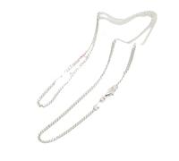 100pcs Necklace 2MM String chain wedding for Women Men Jewelrys Gifts Para Manualidades(60cm 24inches)