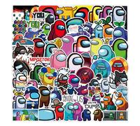 (100pcs)Paquete de 100 pegatinas nuevas Among Us bomba hágalo usted mismo impostor equipo conjunto calcomanía de juego calidad