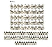 100pcs para P80 Plasma Electrodo Consejos y Boquillas 0 5mm para Soluciones de Corte Profesional (1.3mm)