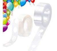 100pcs Pegamento de Punto+5m Guirnalda globos,Cinta para globos,Cinta guirnalda para globos,Tiras de Cinta de Globo,Cinta globos,Pegamento de Globo,para Arco globos,fiesta,Cumpleaños,Boda