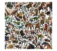 100PCS Pegatinas Los Dinosaurios,Pegatinas para Ordenador Portatil Agenda Laptop Skate Botella Agua Guitarras Maletas equipajes Coches y Bicicletas,Dinosaur Impermeable Vinilo Stickers