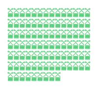 100PCS Planta trepadora Accesorio de pared Clip para plantas Clip de fijación de enredaderas de pared Accesorio de rama autoadhesivo Clip de seguridad Ahorro de espacio Fácil (Verde)