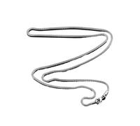 100PCS Round Rolo Mesh Chain Necklace Stainless Steel Jewelry Accessories for Women Men Silver/Gold Color Plated Choker on the Neck DIY Para Manualidades(20 inches 51 cm,2 mm Wide Silver)