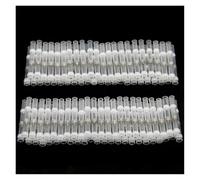 100PCS Seal Heat Shrink Soldering Sleeve Terminals Insulated Butt Wire Connectors Electrical Wire Soldered Terminals