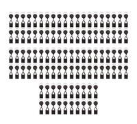 100Pcs Silicone Lighter Holder Sleeve Clip Protective Cover Smoking Ac