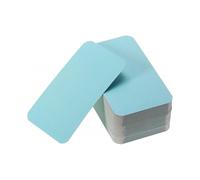 100PCS Small Blank Paper Message Note Business Cards Double-Sided Mini Greeting Place Name Vocabulary Word Flash Cards Graffiti Scrapbookings DIY Gift