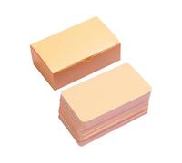 100pcs Small Blank Paper Message Note Business Cards Double-sided Mini Greeting Place Name Vocabulary Word Flash Cards Graffiti Scrapbookings Diy Gift