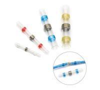 100PCS Solder Seal Heat Shrink Butt Connectors Soldering Sleeve Wire Connector Cable Terminal Electrical Connector