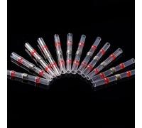 100pcs Solder Seal Wire Connectors electricos Waterproof Heat Shrink Butt Connectors Wire Terminals Insulated