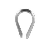 100pcs Stainless Steel Wire Rope Thimble Para Cables