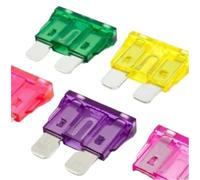 100PCS Standard Mini Micro Micro2 Auto Blade Fuse For Car 32V 1A 2A 3A 5A 7.5A 10A 15A 25A 30A 35A 40A Fuse(Mini,15A)