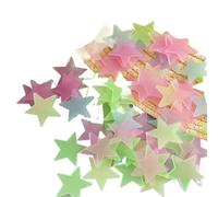 100pcs Stars Decorative Wall Stickers Bedroom Diy Pentagram For Ceiling Home Decoration(3cm)