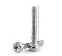 100pcs Tornillos de Cabeza del Casquillo del Hex de Acero Inoxidable 304 M3 x 6/8/10/12/14/16/18/20/22/25/30 mm[M3*14]