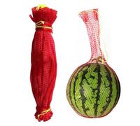 100pcs Watermelon Hamaca para la celosía - Robust Robust espesar las bolsas de redes de sandía para apoyar las verduras de crecimiento del jardín vertical, mielada, melada