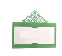 100Pcs Wedding Table Card Paper Heart Shape Name Place Party Decoration Favor Seat Para Mesa(Color 1)