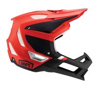 100% Trajecta Fidlock Casco de cara completa M Rojo