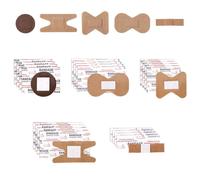 100pzs Adhesivo Mancha Vendaje, 5 Formas Flexible Adhesivo Tela Transpirable Tiritas Formas Especiales Protección Herida Oculta Manchas Piel para Cara Nariz Manos Pequeñas Incisiones