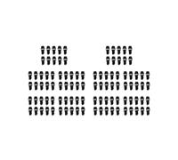 100pzs Soporte de Fusible 5 X 20 mm Montado en Panel Electrico