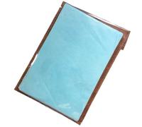 100sheet/bag A5 Wrapping Papers Retro Multicolor Print Tissue Paper Bookmark Gift Floral Packaging(Solid a)