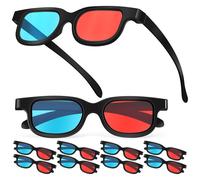 100Ud Gafas 3D Plástico Para TV, Cine Y Juegos