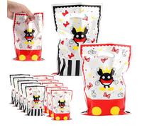 100uds Bolsas de Fiesta de Mouse, Bolsas Regalo Bolsas para Galletas Chocolates y Golosinas para Dibujos Animados Temática de Ratón Cumpleaños Regalos de Fiesta Decoraciones Suministros