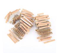 100Values 1000pcs 1-10M ohm 1 / 2W Kit de surtido de resistencias de película de carbono