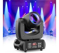 100W Cabeza Movil LED DMX Luces Discoteca RGBW Luz de Escenario para DJ, Disco Party, Bar Club Nocturno, Bodas, Iglesia, Banda en Vivo, Espectáculo