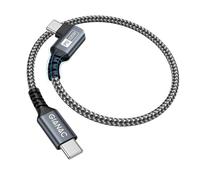 100W Cable USB C a USB C[15CM]90 Grados Cable USB Tipo C Carga Rápida Corto