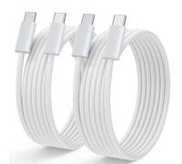 100W Cable USB C a USB C [2Pack 1M] Cable USB Tipo C Carga Rápida 5A PD con E-Mark Chip Cable Tipo C para iPhone 16 15,iPad Air/Pro,MacBook Air/Pro,Samsung Galaxy,Google Pixel,Huawei