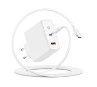 100W Cargador GAN USB C para MacBook Pro/Air M4 M3 M2 M1 2025 2024 2023 2022 2021 2020; para i-Pad Pro/Air M4 M3 M2 11/13 Pulgadas 2025 2024 2022 2021; 96W Cargador Ordenador USB C con 2 Puertos