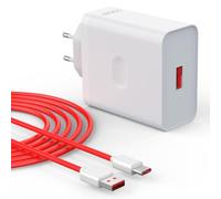 100W Cargador USB y Cable USB C para OnePlu Supervooc, Cargador Rápido para OnePls 13 12 12R 11 11R 10T OnePls Ace 3 2 5 Pad Pro OPPO Reno12 Pro/12FS/11 F/Find X8 X7 X5 con Cable Tipo C 1M Adaptador