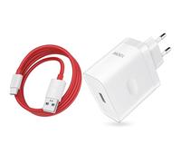 100W Cargador USB y SUPERVOOC Cable USB C 1M para OnePlus 13 Nord 4 3 Nord CE4 Lite 5G, 8A Adaptador Cargador y Cable Tipo C Carga SuperDart para OPPO Reno10 Pro+ Reno14 13 5G realme 11 Pro+
