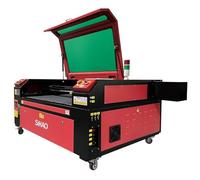 100W Grabador de Láser CO2 Sihao 900 x 600mm Máquina de Grabado Láser Grabadora Láser Engraver Cortadora Láser RDWorks 220V para Madera/Cuero/Plastico/Papel/Cristal/Joyas/Piedra/Cerámica/Resina etc.