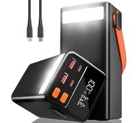 100W Power Bank Portátil para Laptops de 79800mAh: PD3.1 y QC4.0 Batería Externa de Gran Capacidad con Carga Rápida,USB-C 5 Salidas Pantalla LED y Linterna,para Smartphones y Tabletas