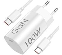 100W Turbo Cargador Rápido USB C para Xiaomi 17 Poco F8 Pro F8 Ultra X7 F7Pro,HyperCharge Carga Turbo Adaptador y 6A Carga Cable USB C 1m Rapida Charge GAN para Xiaomi 15T Pro 15Pro Redmi Note 14 13